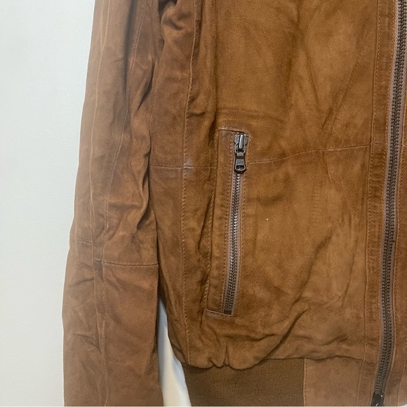 John Varvatos Star USA Suede Jacket - Picture 5 of 14